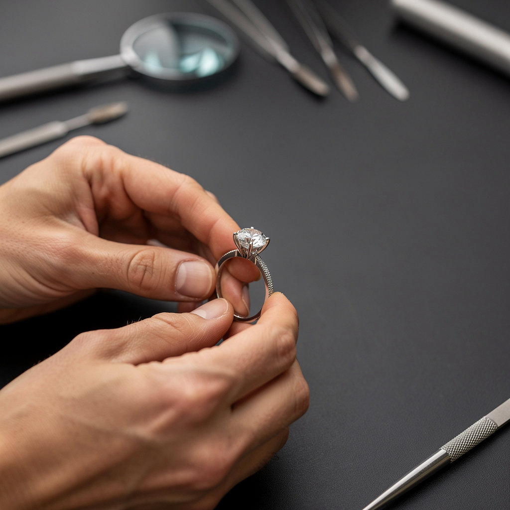 Wechsler & Goodman Jewelry expert craftsman providing jewelry repair and appraisal services in San Diego